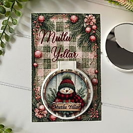 Yeni Yıl Sevimli Ayna 1 Adet