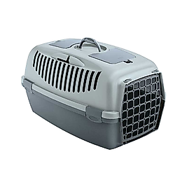 Stefanplast Bej Beyaz Kedi ve Köpek Taşıma Çantası (50 x 34,5 x 32 cm)