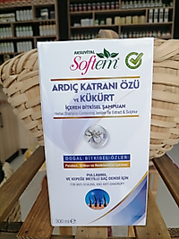 Ardıç katrani özü ve kükürt içeren şampuan