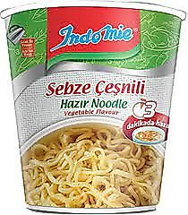 İNDO MİE BARDAK SEBZELİ NOODLE 60GR