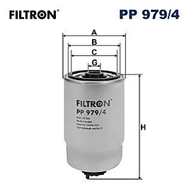 FILTRON PP9794   YAKIT FILTRESI HYUNDA ACCENT 15CRDI 05 I30 IX20 16CRDI