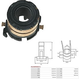 ROTOR BAKIRI MITSUBISHI TİP HYUNDAI H100 / MITSUBISHI L300 ( 1. KALİTE )