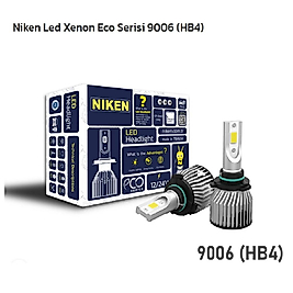 NIKEN 9006 HB4 LED 12V / 24V ECO SERİSİ (ICE WHITE) 4000 LÜMEN 6500K 40W