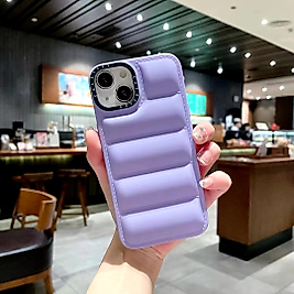 İphone 13 - 14 Uyumlu Puff Telefon Kılıfı