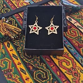 Stars kısa küpe