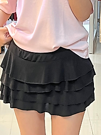 Şortlu Mini Etek