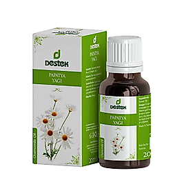 DESTEK PAPATYA YAĞI 20 ML (MASERASYON)
