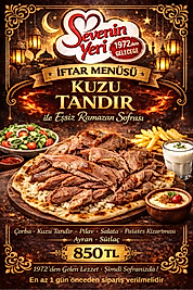 KUZU TANDIR İFTAR MENÜSÜ