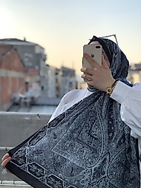 Etnik desen soft şal