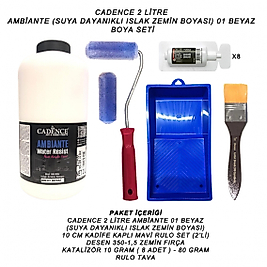 2 LİTRE AMBİANTE 01 BEYAZ SET