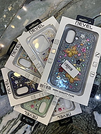 Kelebek charmlı taşlı kılıf