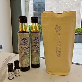 Hediye Paketi pekmez seti (2 adet cam şişe +2 adet çanta boy  +bez çanta+bilgi kartı)