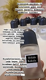 Doğal Deodorant Orkide kokusu