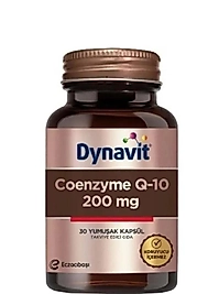 Dynavit Coenzyme Q-10 200 mg 30 Yumuşak Kapsül