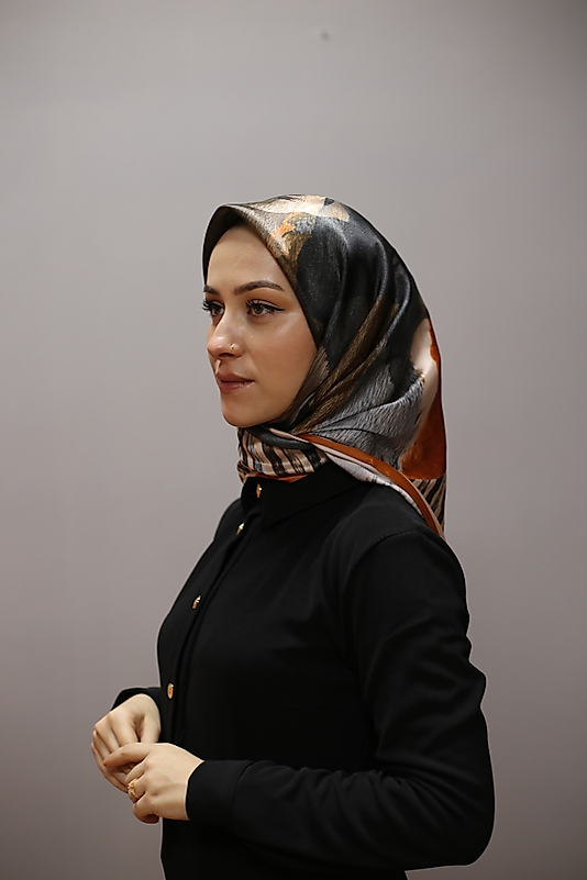 Akel Digital Kristal Eşarp 95 X 95