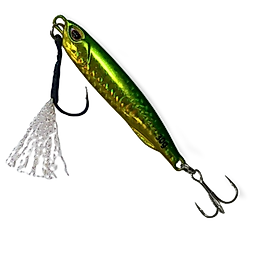 Katta 30 gr Asist'li Metal Jig (Yeşil Gold)