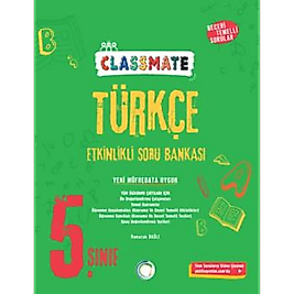 5. Sınıf Classmate Türkçe Etkinlikli Soru Bankası 2025 Güncel Maarif modele uygun Okyanus Yayıncılık