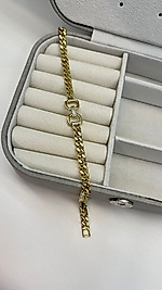 14K ALTIN KAPLAMA ÇELİK BİLEKLİK