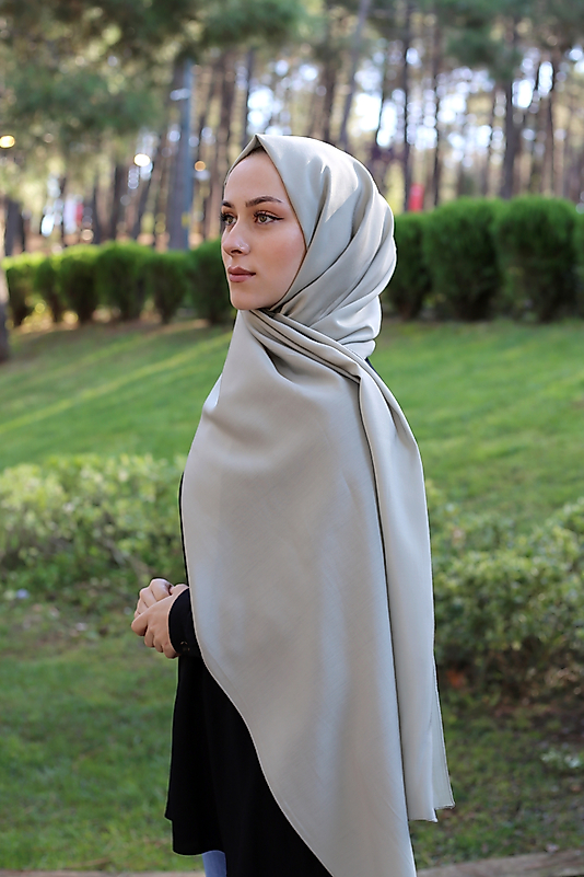 Düz Modal Polyester Şal 80 X 185 Ebat