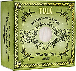 Thalia Natural Beauty Zeytin Taneli Doğal Sabun, 150 gr