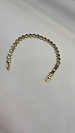 14K ALTIN KAPLAMA ÇELİK BİLEKLİK