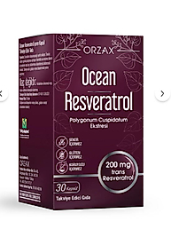 Ocean Resveratrol 200 mg 30 Kapsül