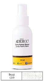 ARTDECO KUMAŞ BOYASI SPREY 100 ML BEYAZ Y-010D-1219