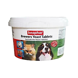 Beaphar Brewers Yeast Kediler ve Köpekler İçin Sarimsakli Maya Tableti 250 Adet