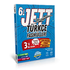 6. Sınıf Jett Türkçe Fasikülleri 2025 Ünlüler Karması