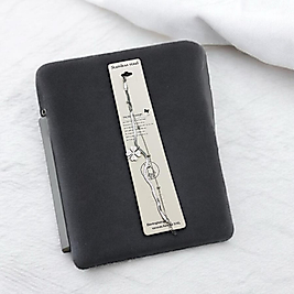 Çelik bileklik yonca gümüş renk 18 cm