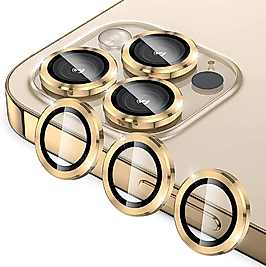 İPHONE 12 MİNİ GOLD KEMERA LENS KORUYUCU