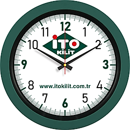 V30-346-HYSL Plastik Duvar Saati