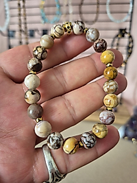 Jasper Krem Dalgalı 8 mm