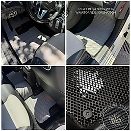 Mercedes Benz A Serisi W176 2012 - 2018Kasa Akıllı Premium Eva Oto Paspas (Aksesuarlar Fiyata Dahil Değildir)