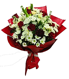 Red & White Bouquet