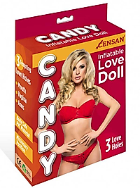 BDR-C-2020C  Candy Love Doll 3 İşlevli Şişme Bebek