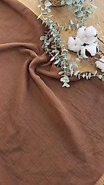kahverengi muslin