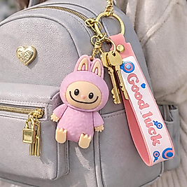 Labubu Silikon 3d Anahtarlık Çanta Charm
