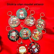 Yeni Yıl Hediyelik Çorap Anahtarlık Set