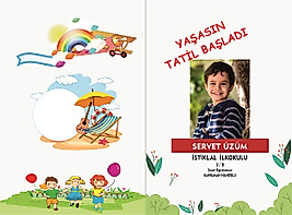 KİŞYE ÖZEL KARNE KILIFI