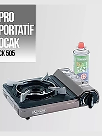 Orcamp Tekli Portatif Ocak Gaz Stop Emniyetli CK 505