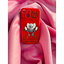 İphone 13 Kaws Kabartmalı Telefon Kılıfı