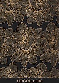 Home Dekor Rub-on Transfer Altın HD GOLD-006