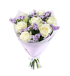 White & Purple Bouquet