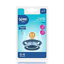 Wee Yuvarlak Uçlu Emzik / No:1