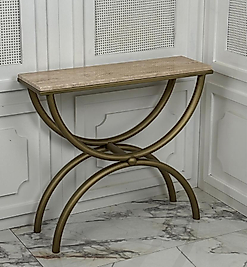 TRAVERTENLİ DRESUAR (Eskitme Gold)