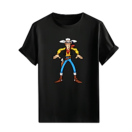 90'lar Çizgi Film Karakteri Red Kit Baskılı Oversize Unisex Tişört