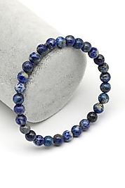 Lapis Lazuli Doğal Taş Bileklik 6 mm Küre