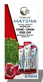 Fırsat Kapısı Matcha Detox Bromelain Nar Aromalı Detox Burner Form Maça 1 Paket