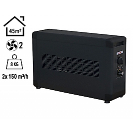 Heatbox Board 4000 watt Monofaze Elektrikli Fanlı Isıtıcı Füme